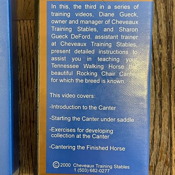 VHS Collection: Training for Gaited Horses  - D. Gueck & L. Kuehn - Picture 7 of 8